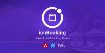 ionBooking 2 – Ionic 5 Hotel Booking Theme [Developer]
