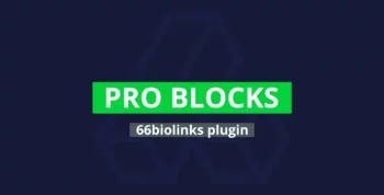 Pro Blocks Pack – 66biolinks Plugin 7.1.0