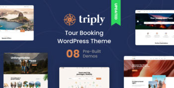 Triply - Tour Booking WordPress Theme 2.4.3