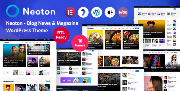 Neoton - News Magazine WordPress Theme 4.0.0
