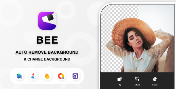 Bee - AI Auto Remove Background & Background Change With In-App Purchase - Extended Version