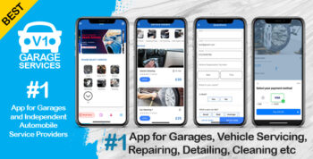 #1 Car Bike Van Truck Motor Vehicle Automobile Scooter Servicing Repairing Cleaning Wash Garage App 14 June 2023