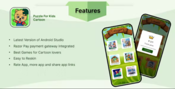 Puzzle for kids – Cartoon