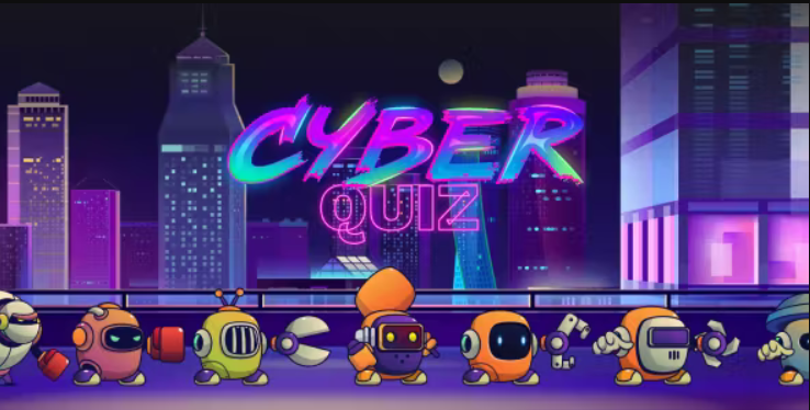 Cyber Quiz – HTML5 Game (Construct 3) + Firebase Leaderboard (No plugin)