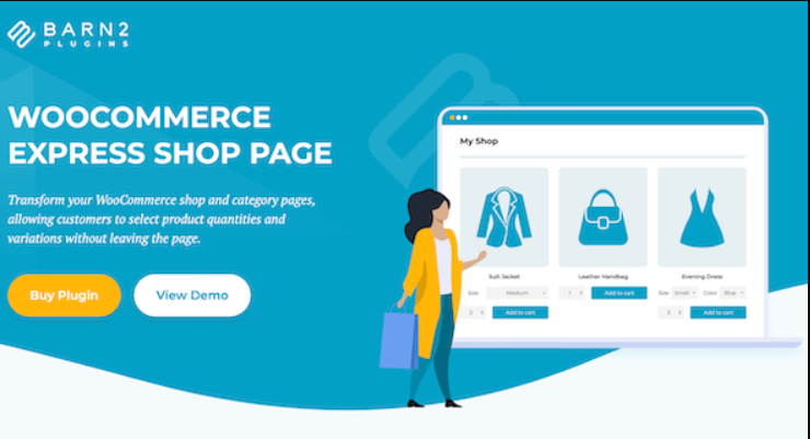 WooCommerce Express Shop Page – Barn2 Media 1.0.3