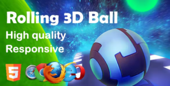 Rolling Ball 3D HTML5 Game