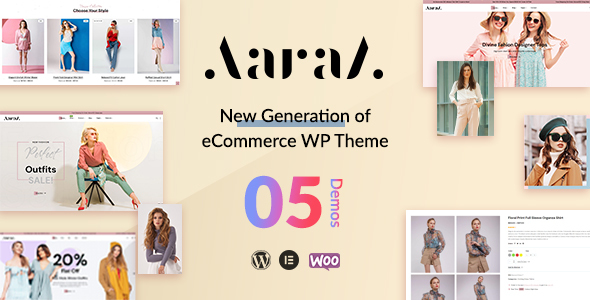 Aaraa - Fashion Shop Theme