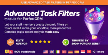 Advanced Task Filters module for Perfex CRM 1.0a
