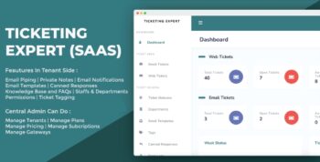 Ticketing Expert (SaaS) - Multi-Tenant Ticketing System 1.2.1