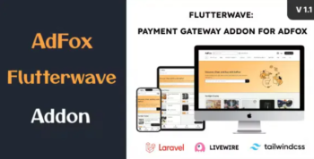 Flutterwave: Payment Gateway Addon for Adfox