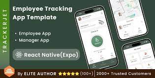 Employee Tracking App | Employee Management app | Staff Tracking App| React Native | TrackerJet 1.5