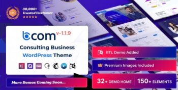 Bcom – Consulting Business WordPress Theme 1.1.9
