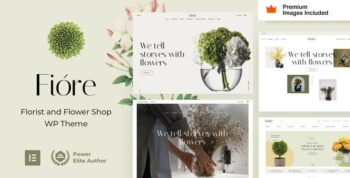 Fiore – Flower Shop Florist Ecommerce WordPress Theme 17.0