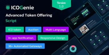 ICOGenie - Advanced Token Offering Script 2.0