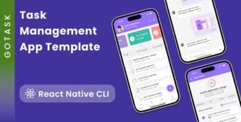 Task Organizer App | Task Management App | Planning App | Task Planner App | React Native | GoTask