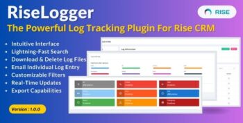 RiseLogger – The Powerful Log Tracking Plugin for Rise CRM 1.0.3