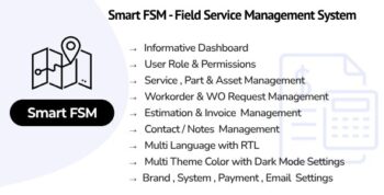 Smart FSM SaaS – Field Service Management System 1.5
