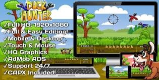 Duck Hunter - HTML5 Game + Mobile Version! (Construct 3)