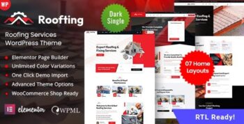 Roofting - Roofing Services WordPress Theme 3.0