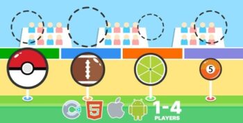 Balloon. 1-4 Player Mode. Construct 3 (c3p)