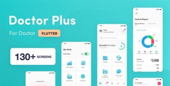 Doctor Plus - For Doctor Flutter Template