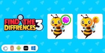 Find The 3 Difference [ Construct 3 , HTML5 ]