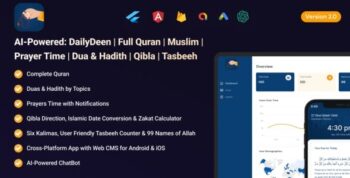 AI-Enabled Muslim | Full Quran | Islam | Zikr | Dua & Hadith | Prayer | Salah | Admob | Notification