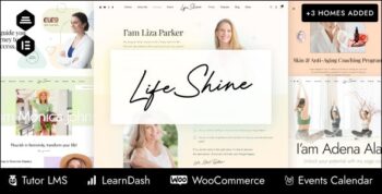 LifeShine – Coaching Online Education WordPress Theme 1.0.6