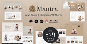 Mantra – Yoga & Meditation WordPress Theme 1.0.2