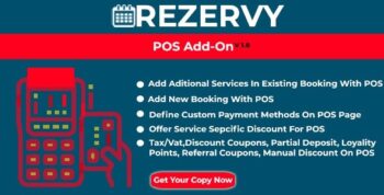 Rezervy – Point of sale system for bookings & multi payment management (POS AddOn) 1.8