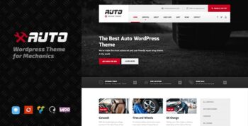Auto - WordPress theme for Mechanic, Car Dealers and Repair Shops 1.7.5