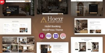 Hoexr - Hotel Booking WordPress Theme 2.0