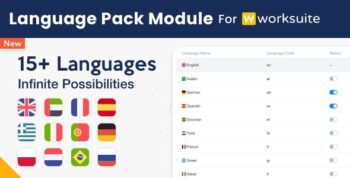 Language Pack Module for Worksuite CRM 1.1.41