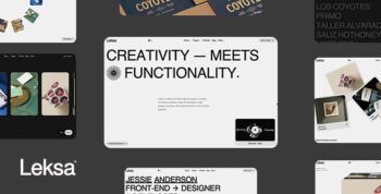 Leksa – Creative Portfolio Showcase Theme 1.1.0