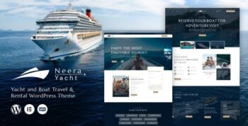 Neera – Yacht and Boat Travel & Rental WordPress Theme 1.0.2