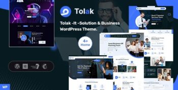 Tolak – It Solution & Business WordPress Theme 1.0.1