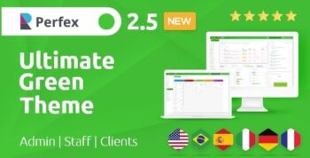 Ultimate Green Theme – Perfex Theme CRM 2.7.4
