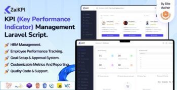 ZaiKPI – KPI (Key Performance Indicator) Management Laravel Script 1.5