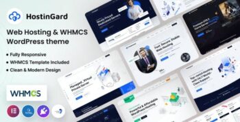Hostingard – Web Hosting WordPress Theme with WHMCS 2.2.1