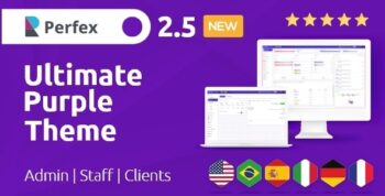 Ultimate Purple Theme – Perfex Theme CRM 2.7.4