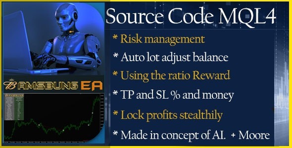 Bamsbung EA Trading For MT4 High Accurate – With Source code 1.13