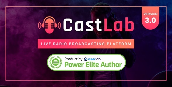 CastLab – Live Radio Broadcasting Platform 3.0