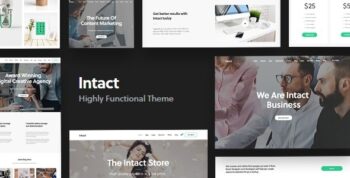 Intact – Multi-Purpose WordPress Theme 4.3