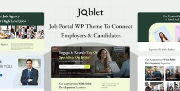 Joblet – Job Recruitment Services WordPress Theme 1.3