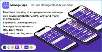 Manager App For Field Manager SaaS & non SaaS | Employee tracking application 1.3.2