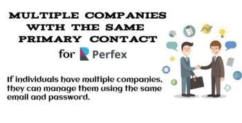 Multiple Companies with the Same Primary Contact for Perfex CRM 1.0.8
