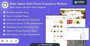 Order Sphere SaaS – eCommerce Store with Multi Tenancy and Multi theme 3.0.0