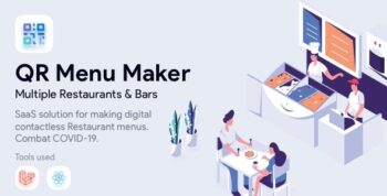 QR Menu Maker – SaaS – Contactless qr restaurant menus + All Plugins 4.1.0