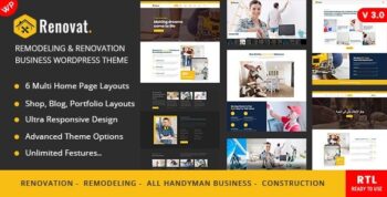 Renovat – Construction Building WordPress Theme 3.0
