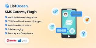 SMS Gateway Plugin - Listocean Classified Ads Listing Marketplace Platform